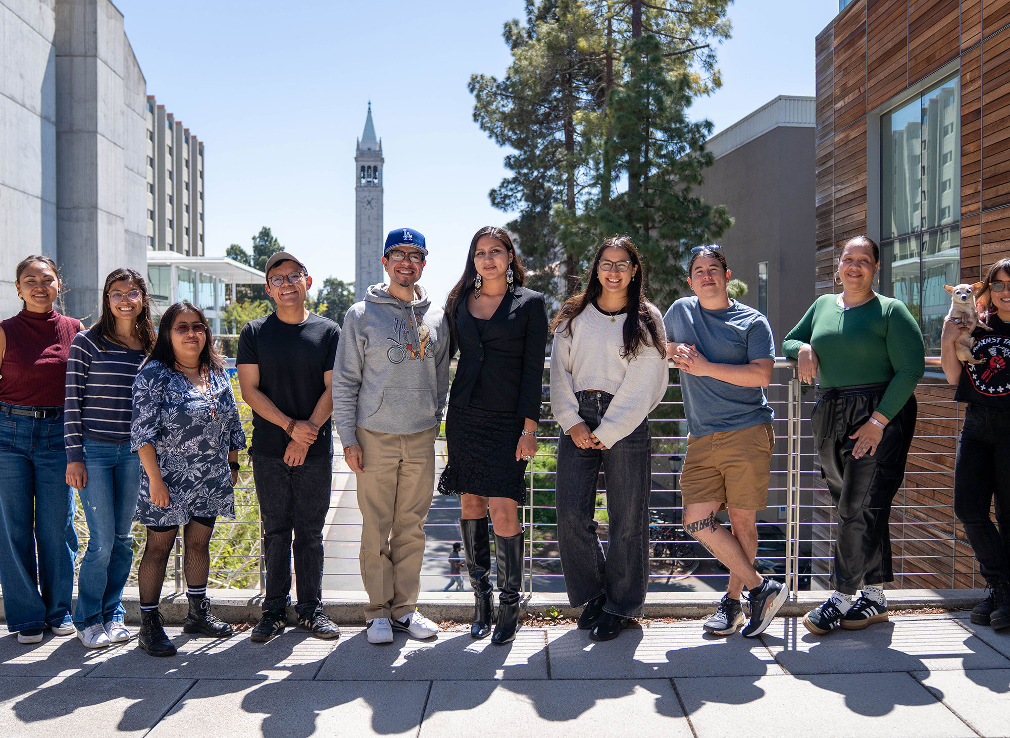 Photo of graduate students participating in the grant.